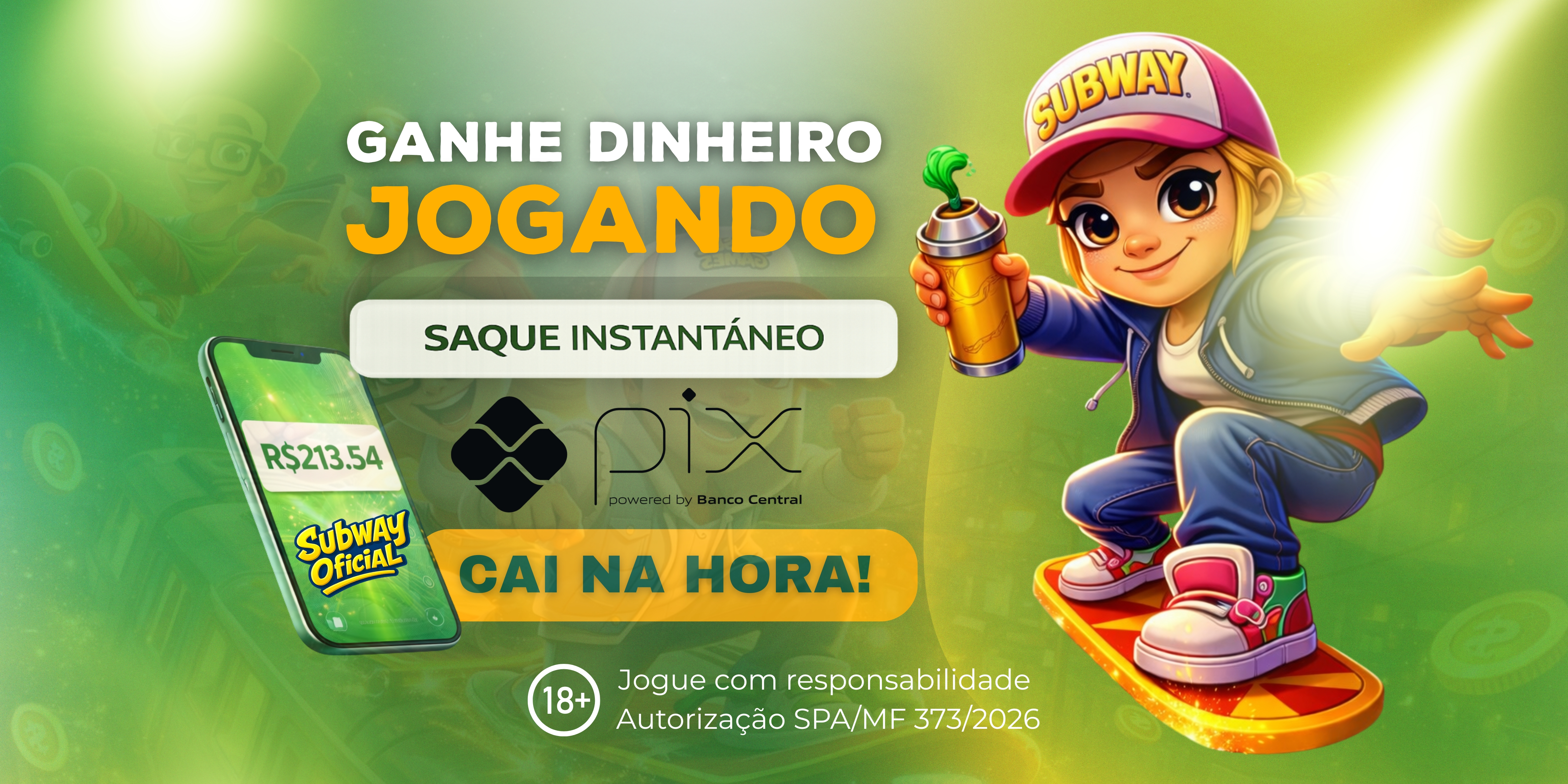 Subway Original — Banner principal